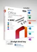 Office for Mac - Bind key Office Home and Business 2021