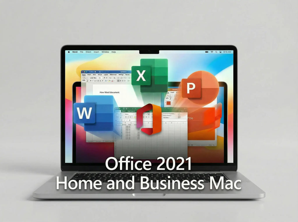 Office for Mac - Bind key Retail Office Home and Business 2021 - LIFETIME